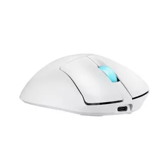 ASUS myš ROG Keris II Origin, bezdrátová herní myš, bílá