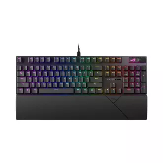 ASUS klávesnice ROG STRIX SCOPE II X, mechanická, drátová, ROG NX Snow V2, CZ/SK