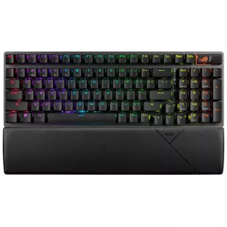 ASUS klávesnice ROG STRIX SCOPE II X, mechanická, drátová, ROG NX Snow V2, CZ/SK