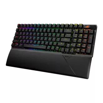 ASUS klávesnice ROG STRIX SCOPE II X, mechanická, drátová, ROG NX Snow V2, CZ/SK