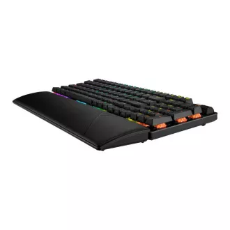 ASUS klávesnice ROG STRIX SCOPE II X, mechanická, drátová, ROG NX Snow V2, CZ/SK