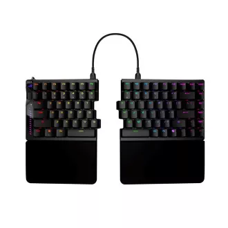 ASUS Klávesnice ROG Falcata, Mechanická, Bezdrátová, ARGB, černá