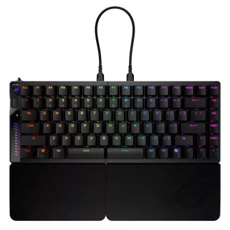 ASUS Klávesnice ROG Falcata, Mechanická, Bezdrátová, ARGB, černá
