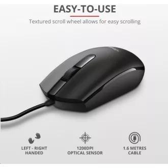 TRUST Myš Optical BASI WIRED, USB