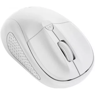 TRUST Myš PRIMO WIRELESS MOUSE MATT WHITE, USB, bezdrátová