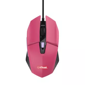 TRUST myš GXT 109P FELOX Gaming Mouse, optická, USB, růžová
