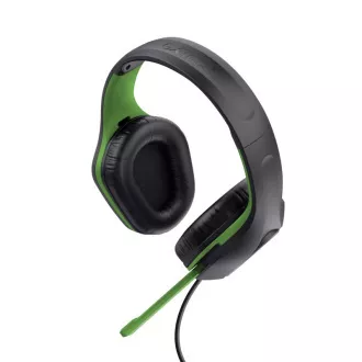 TRUST Herní sluchátka GXT 415X ZIROX zelená