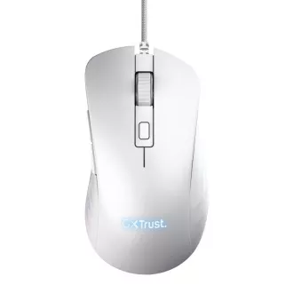 TRUST herní myš GXT 924W YBAR+ Gaming Mouse, optická, USB, bílá