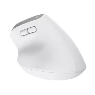 TRUST myš Bayo+ Ergonomická vertikální myš, Bezdrátová, bílá