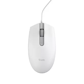 TRUST myš TM-101, optická, ECO, USB, bílá