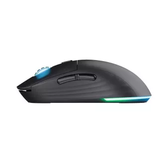 TRUST myš GXT927 Redex+ Gaming Mouse, Bezdrátová, optická, RGB, černá