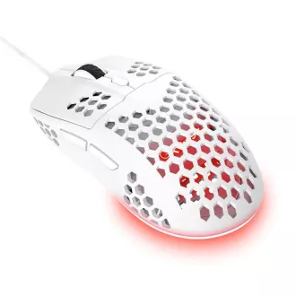 TRUST myš GXT 928 Helox Lightweight, Bílá