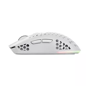 TRUST bezdrátová myš GXT 929W Helox Lightweight, RGB, Bílá