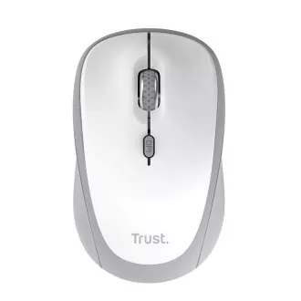 TRUST Myš YVI+, Bezdrátová, Eco, bílá - bluetooth + wifi