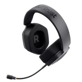 TRUST Herní sluchátka GXT 493 Carus, Bluetooth, 2.4GHz, černá