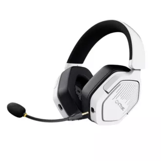 TRUST Herní sluchátka GXT 493W Carus, Bluetooth, 2.4GHz, bílá
