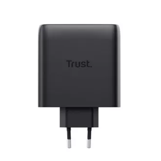 TRUST GaN Nabíječka MAXO 100W 2-Port, USB-C, černá