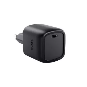 TRUST GaN Nabíječka MAXO 30W, USB-C, černá