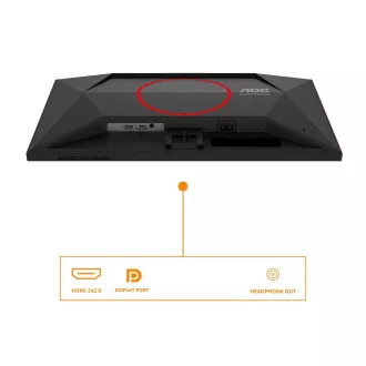 AOC MT 24" 24G4HRE - 1920x1080, IPS, 200Hz, 2xHDMI, 1xDP, Repro AOC MT 24" 24G4HRE - 1920x1080, IPS, 200Hz, 2xHDMI, 1xDP, Repro