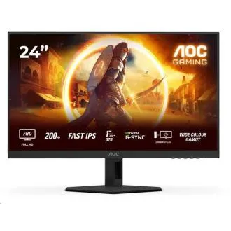 AOC MT 24" 24G4HRE - 1920x1080, IPS, 200Hz, 2xHDMI, 1xDP, Repro
