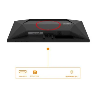 AOC MT 24" 24G4HRE - 1920x1080, IPS, 200Hz, 2xHDMI, 1xDP, Repro