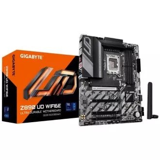 GIGABYTE MB Sc LGA1851 Z890 UD WIFI6E, Intel Z890, 4xDDR5, 1xDP, 1xUSB4, WiFi