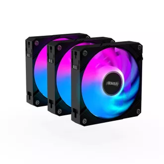 GIGABYTE ventilátor AORUS EZ CHAIN FAN 3-PACK, 3x120mm, černá