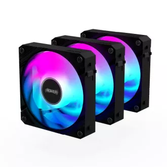 GIGABYTE ventilátor AORUS EZ CHAIN FAN 3-PACK, 3x120mm, černá