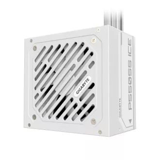 GIGABYTE zdroj P550SS ICE, 550W, 80+ Silver, 120mm, ATX 3.0, bílá