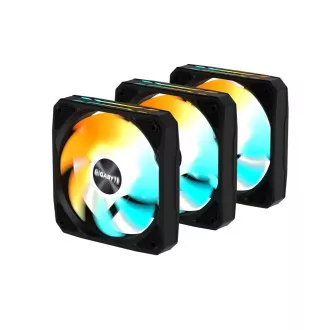 GIGABYTE ventilátor EZ CHAIN FAN 3-PACK, 3x120mm, černá