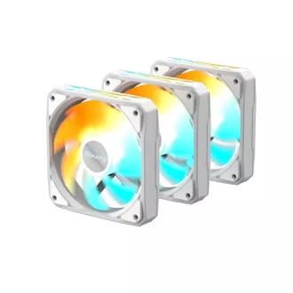 GIGABYTE ventilátor EZ CHAIN FAN 3-PACK, 3x120mm, bílá