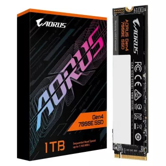 GIGABYTE SSD 1TB AORUS Gen4 7000E, PCIe Gen4x4, M.2 2280, (R:7100/ W:6100MB/s) GIGABYTE SSD 1TB AORUS Gen4 7000E, PCIe Gen4x4, M.2 2280, (R:7100/ W:6100MB/s)