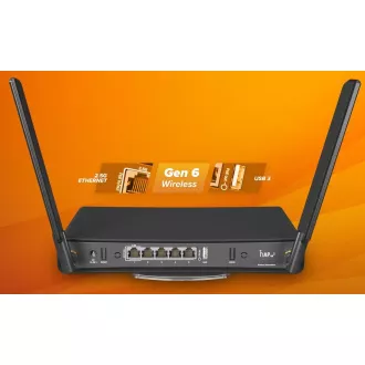 MikroTik hAP ax3 RC53UiG+5HPaxD2HPaxD