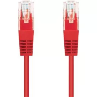 C-TECH kabel patchcord Cat5e, UTP, červený, 5m C-TECH kabel patchcord Cat5e, UTP, červený, 5m