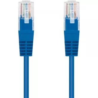 C-TECH kabel patchcord Cat5e, UTP, modrý, 0, 5m