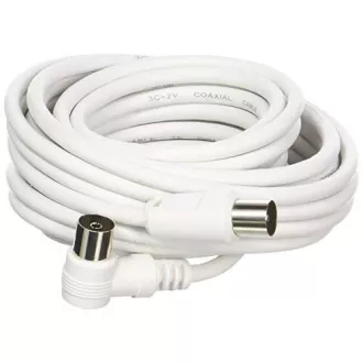 PREMIUMCORD TV kabel M/F konektor 90, 75 Ohm 15m PREMIUMCORD TV kabel M/F konektor 90, 75 Ohm 15m