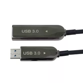 PREMIUMCORD Kabel USB3.0 + 2.0 prodlužovací optický AOC kabel A/Male - A/Female 10m