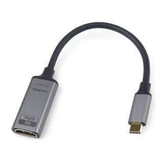 PremiumCord Adaptér USB-C na HDMI rozlišení obrazu 8K@60Hz, 4K@144Hz, 20cm