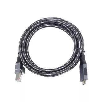 PremiumCord Ethernetový kabel USB-C na LAN RJ45 10/100/1000, 2m