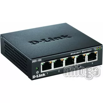 D-Link DGS-105 5-port Gigabit Metal Housing Desktop Switch