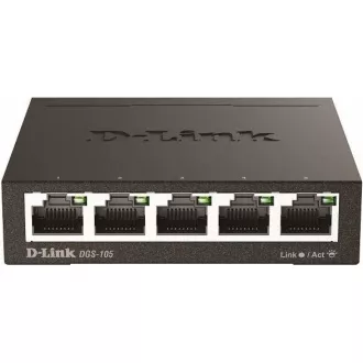 D-Link DGS-105 5-port Gigabit Metal Housing Desktop Switch