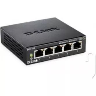 D-Link DGS-105 5-port Gigabit Metal Housing Desktop Switch
