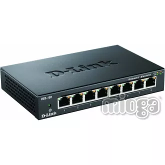 D-Link DGS-108 8-port Gigabit Metal Housing Desktop Switch