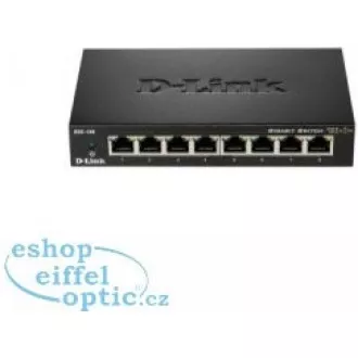 D-Link DGS-108 8-port Gigabit Metal Housing Desktop Switch