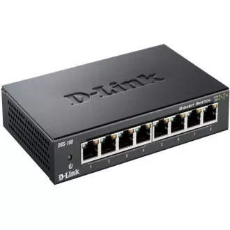 D-Link DGS-108 8-port Gigabit Metal Housing Desktop Switch