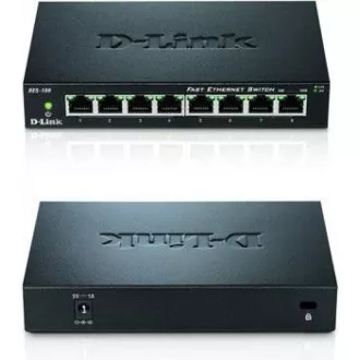 D-Link DES-108 8-port 10/100 Metal Housing Desktop Switch