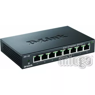 D-Link DES-108 8-port 10/100 Metal Housing Desktop Switch