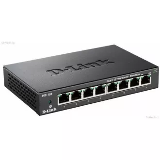 D-Link DES-108 8-port 10/100 Metal Housing Desktop Switch