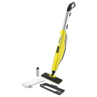 Karcher SC 3 Upright parní mop, 1600 W, eliminuje až 99, 999 % virů a 99, 99 % běžných domácích bakterií, bílá - Použité
