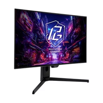 ASROCK LCD - 27" Gaming monitor PGO27QFS, OLED, 2560 x 1440 QHD, 240Hz, 1.5M:1, 275cd/m2, 0.03ms, 2xHDMI, 2xDP